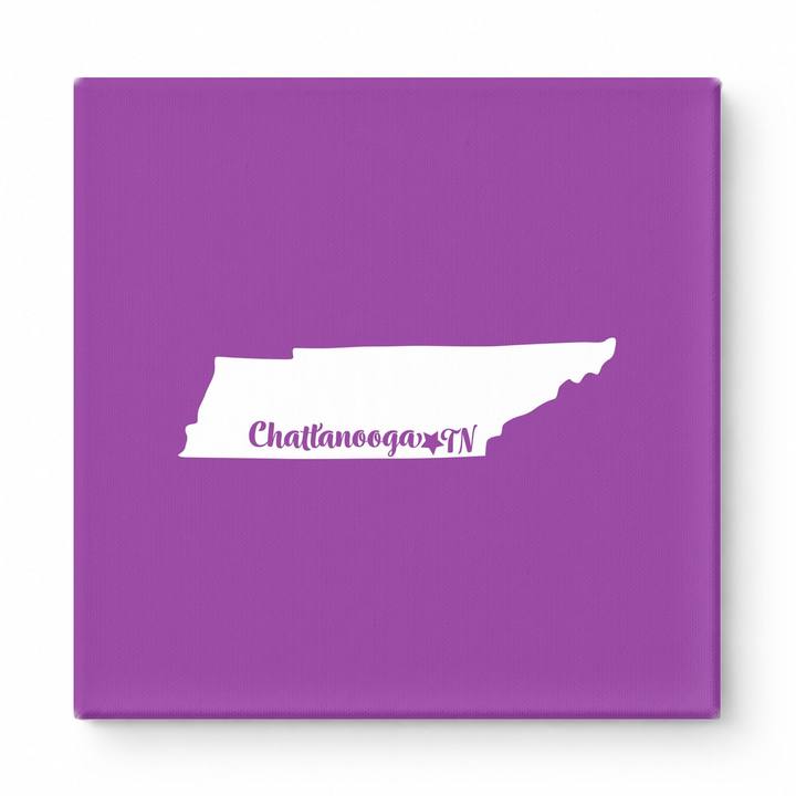 Home Sweet Chattanooga — Tennessee State Silhouette
