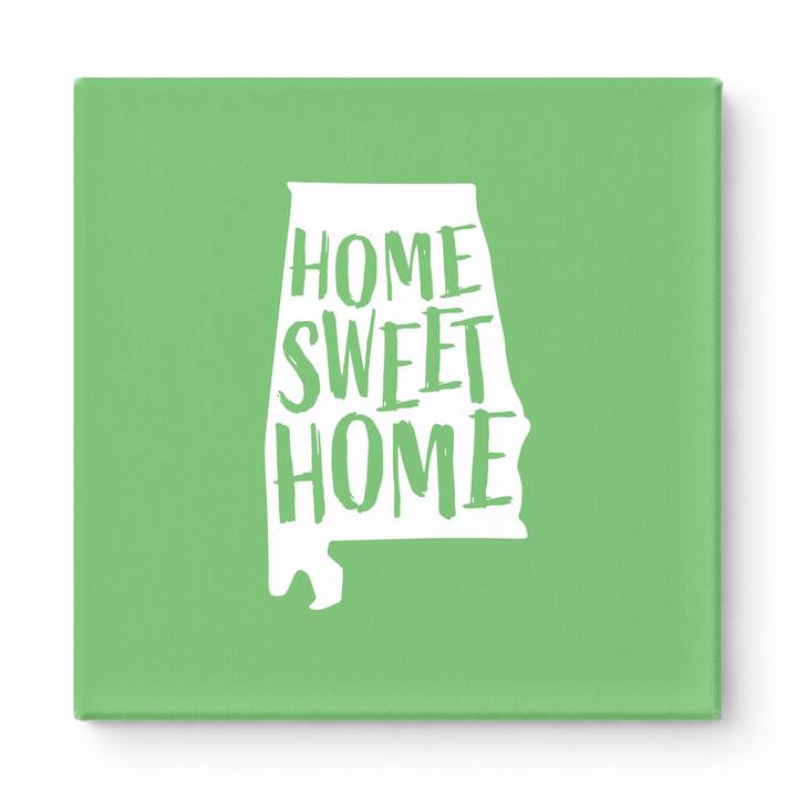 HOME SWEET HOME — Alabama State Silhouette