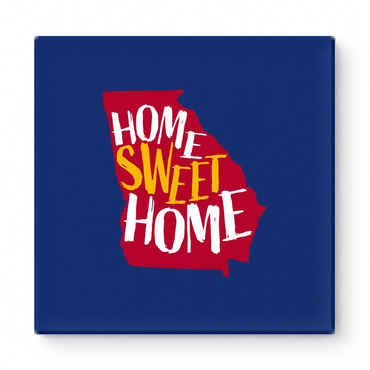 Home Sweet Home — Georgia State Silhouette