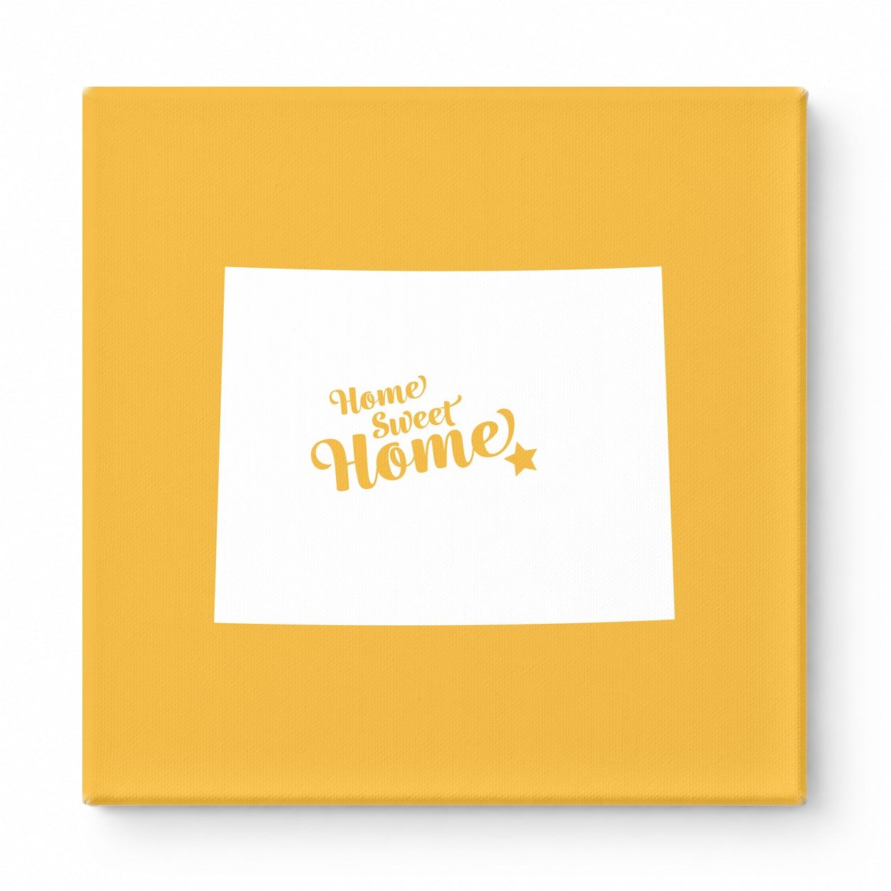 Home Sweet Home Wyoming — Wyoming State Silhouette
