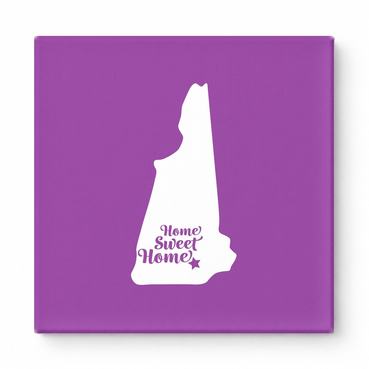 Home Sweet Concord — New Hampshire State Silhouette
