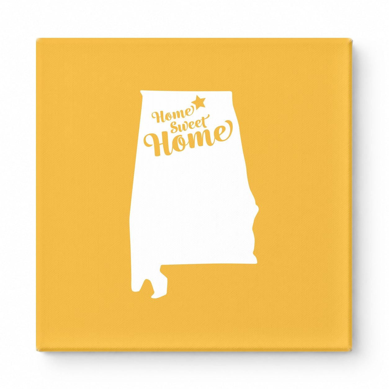 Home Sweet Huntsville — Alabama State Silhouette