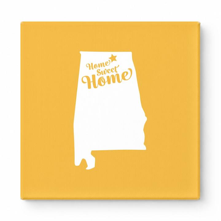 Home Sweet Huntsville — Alabama State Silhouette