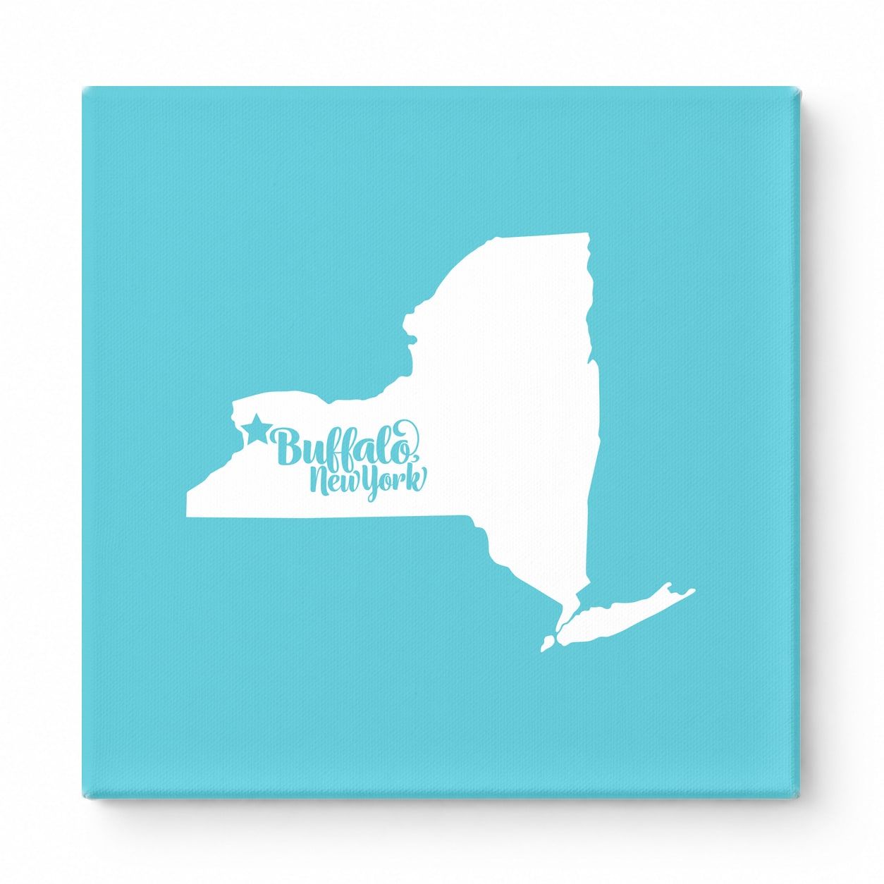 Home Sweet Buffalo — New York State Silhouette