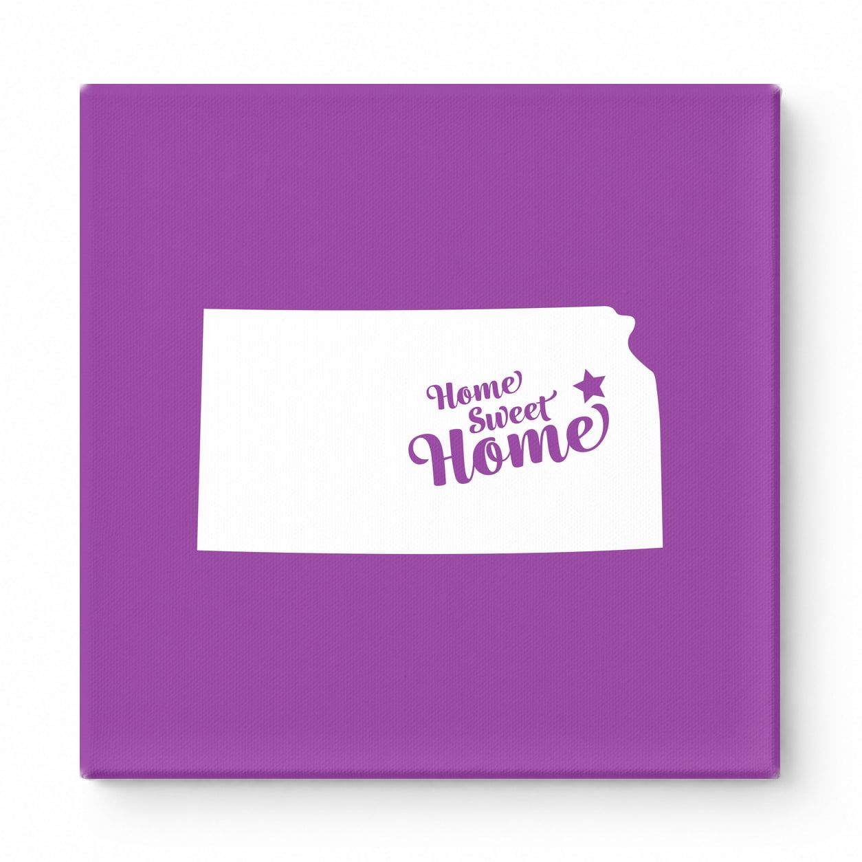 Home Sweet Topeka — Kansas State Silhouette