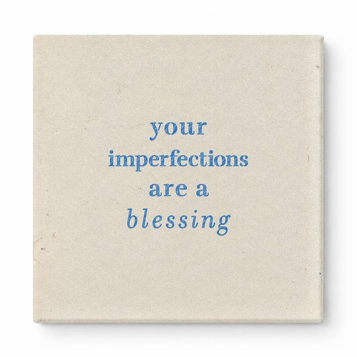 Your Imperfections Are a Blessing — Chalkboard Lettering