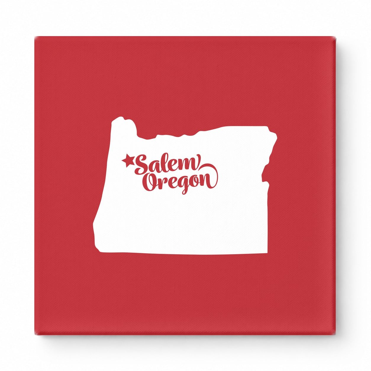 Home Sweet Salem — Oregon State Silhouette