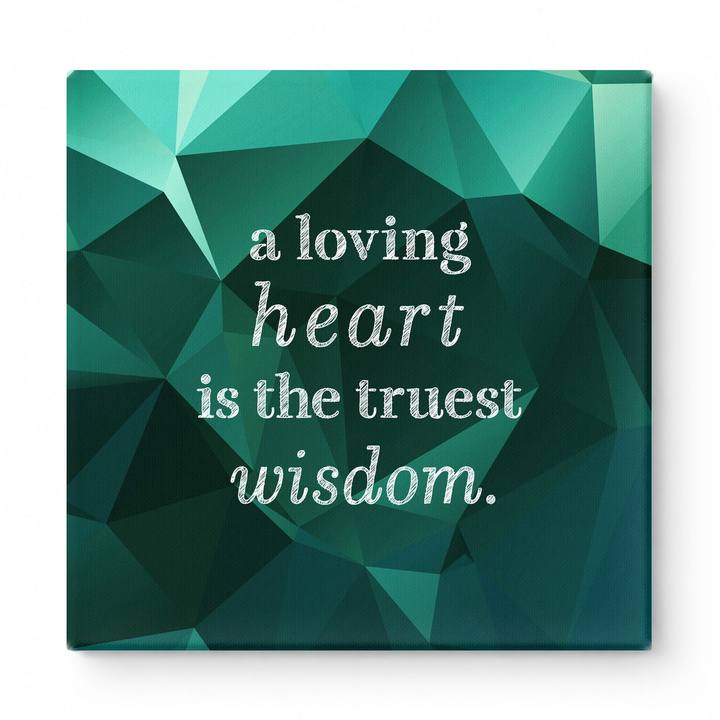 A Loving Heart Is the Truest Wisdom — Geometric Low-Poly