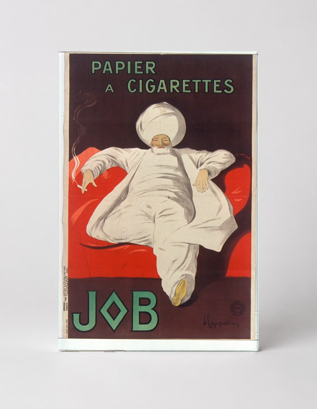Papier à Cigarettes JOB 1900s - Belle Époque Vintage Poster Wall Art