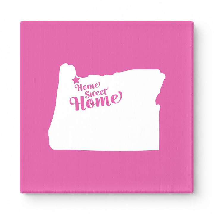 Home Sweet Salem — Oregon State Silhouette