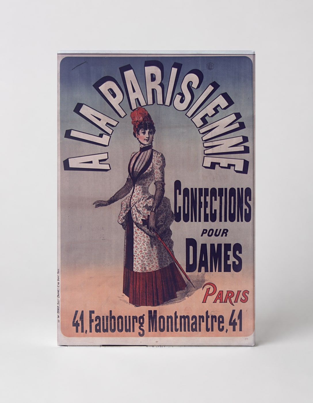 A La Parisienne Confections Pour Dames 1890s - Belle Époque Vintage Poster Wall Art