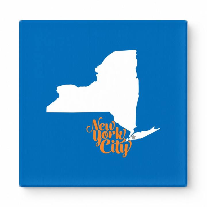 Home Sweet New York — New York State Silhouette
