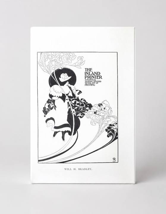 The Inland Printer 1894 - Art Nouveau Vintage Poster Wall Art