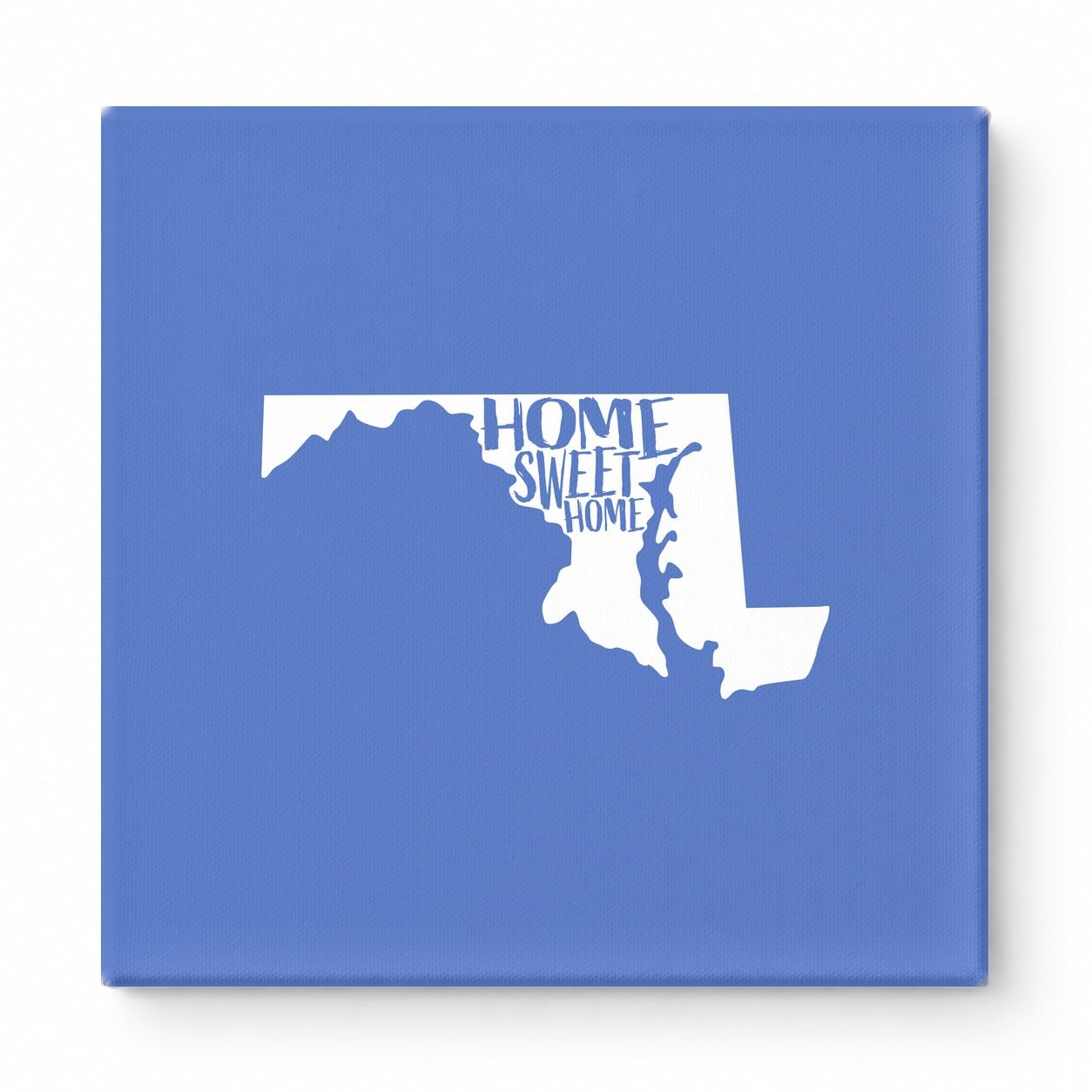HOME SWEET HOME — Maryland State Silhouette