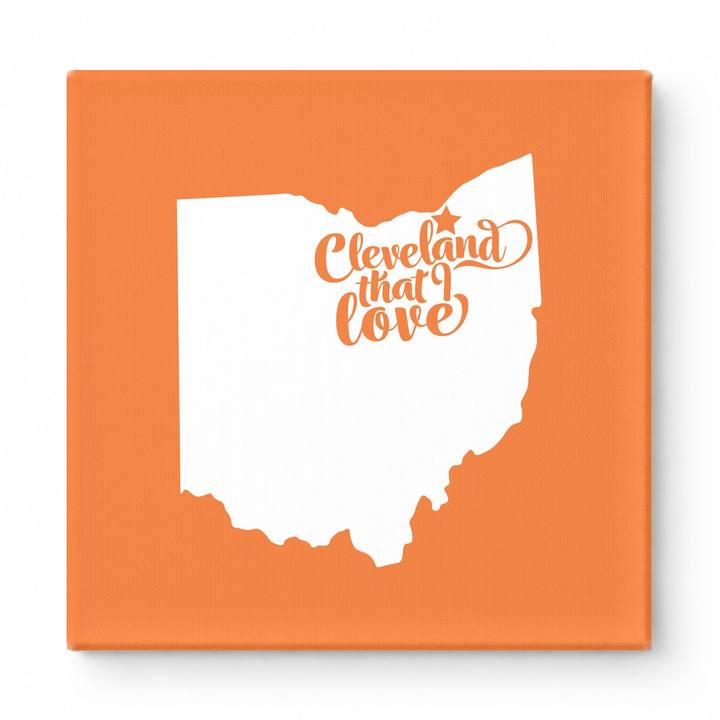 Home Sweet Cleveland — Ohio State Silhouette