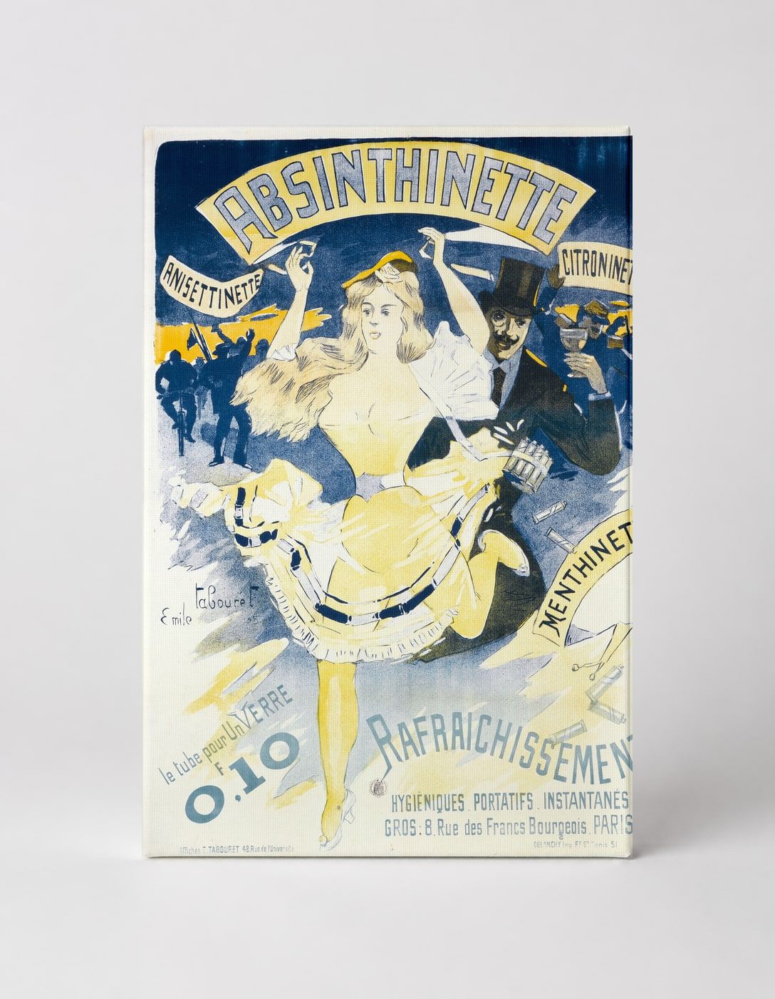 Absinthinette 1890s Belle Époque Absinthe Advertising Vintage Poster Wall Art