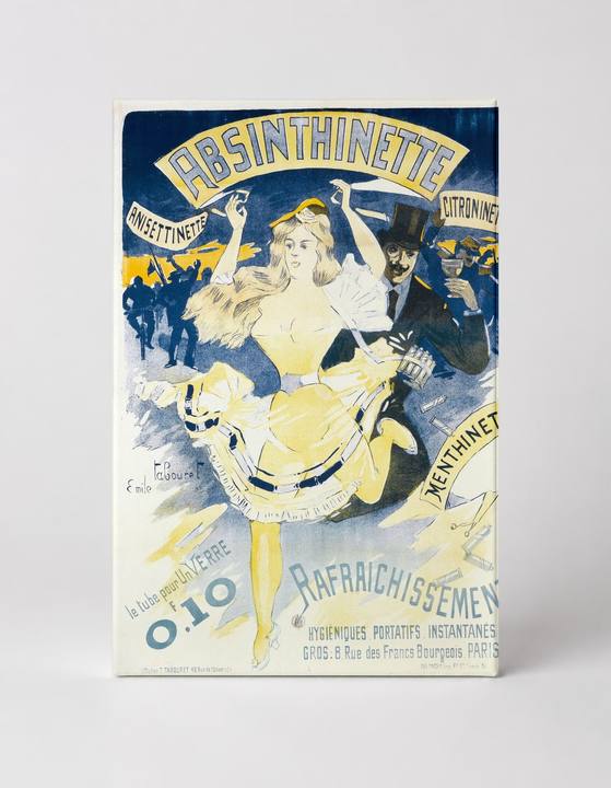 Absinthinette 1890s Belle Époque Absinthe Advertising Vintage Poster Wall Art