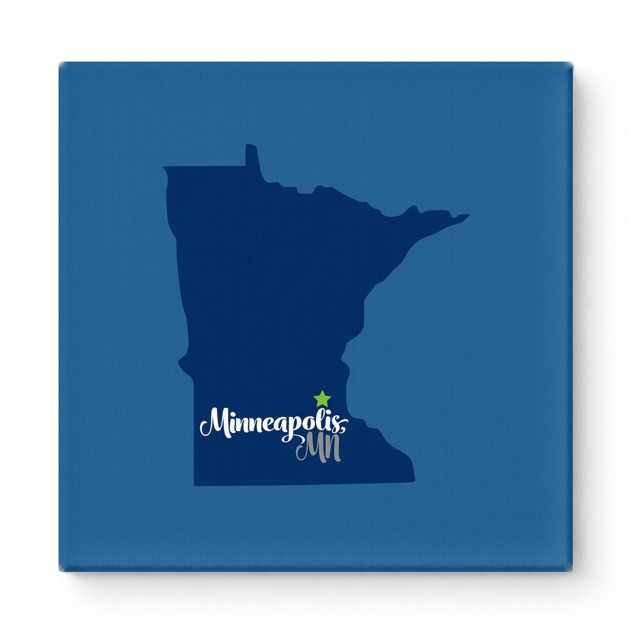Home Sweet Minneapolis — Minnesota State Silhouette