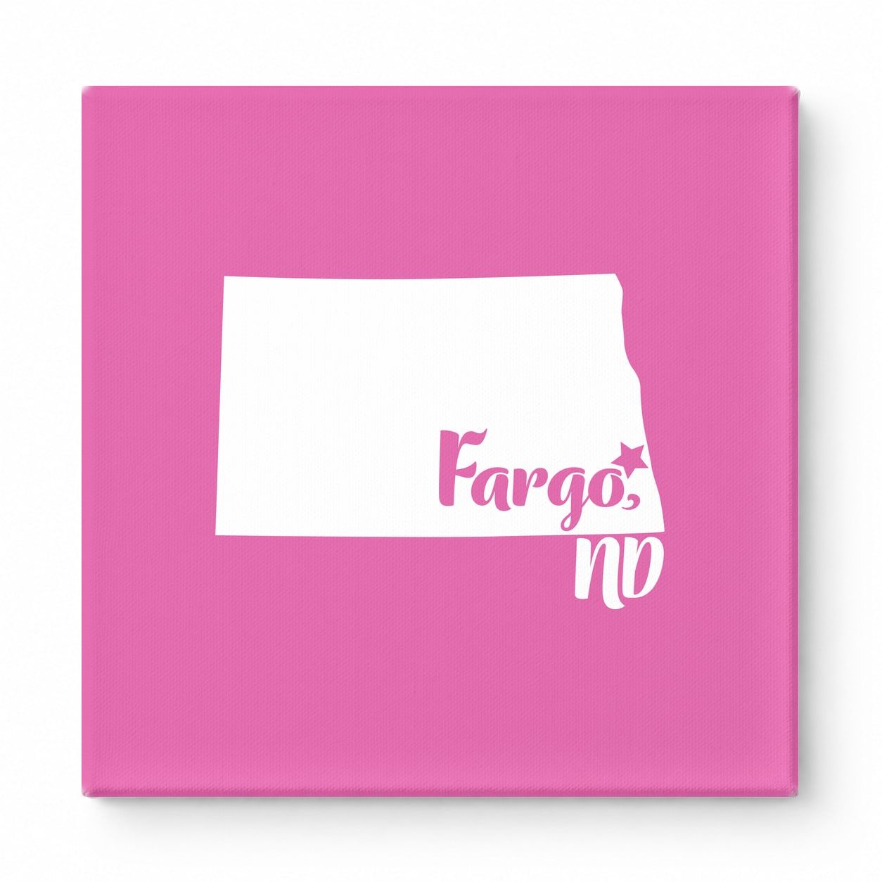 Home Sweet Fargo — North Dakota State Silhouette