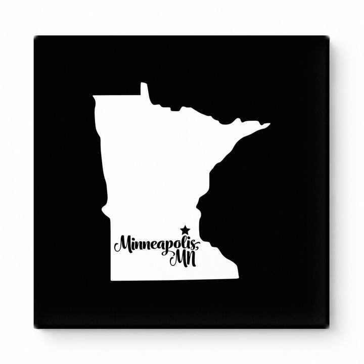 Home Sweet Minneapolis — Minnesota State Silhouette