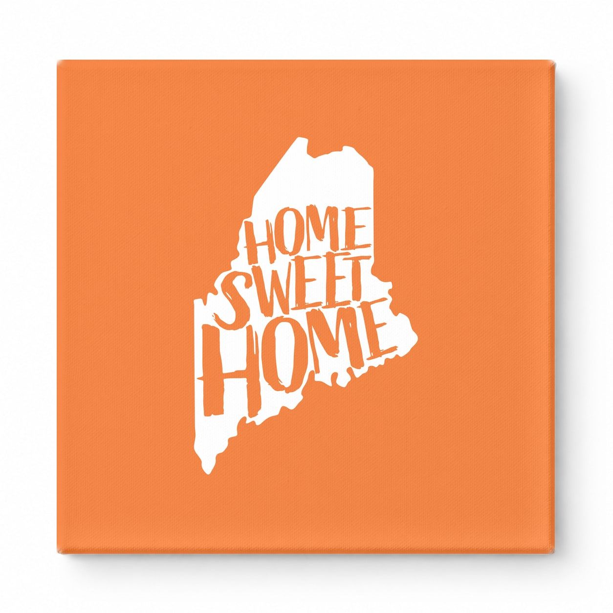 HOME SWEET HOME — Maine State Silhouette