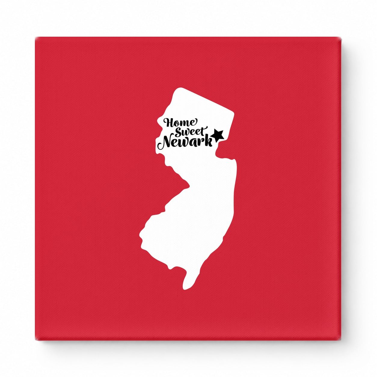Home Sweet Newark — New Jersey State Silhouette