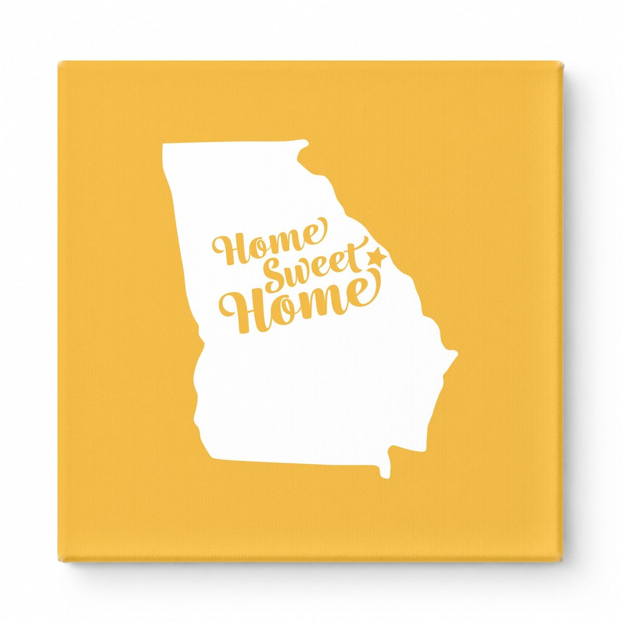 Home Sweet Augusta — Georgia State Silhouette