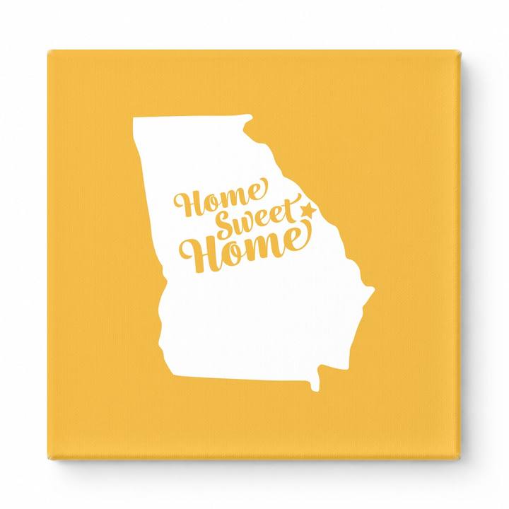 Home Sweet Augusta — Georgia State Silhouette