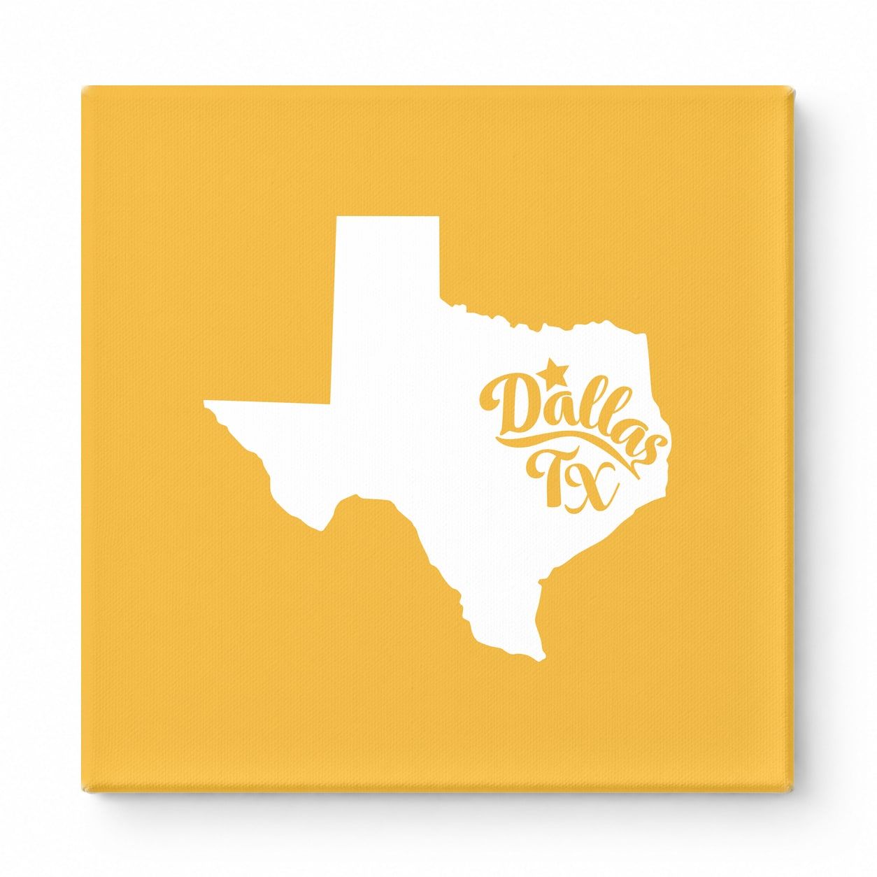 Home Sweet Dallas — Texas State Silhouette