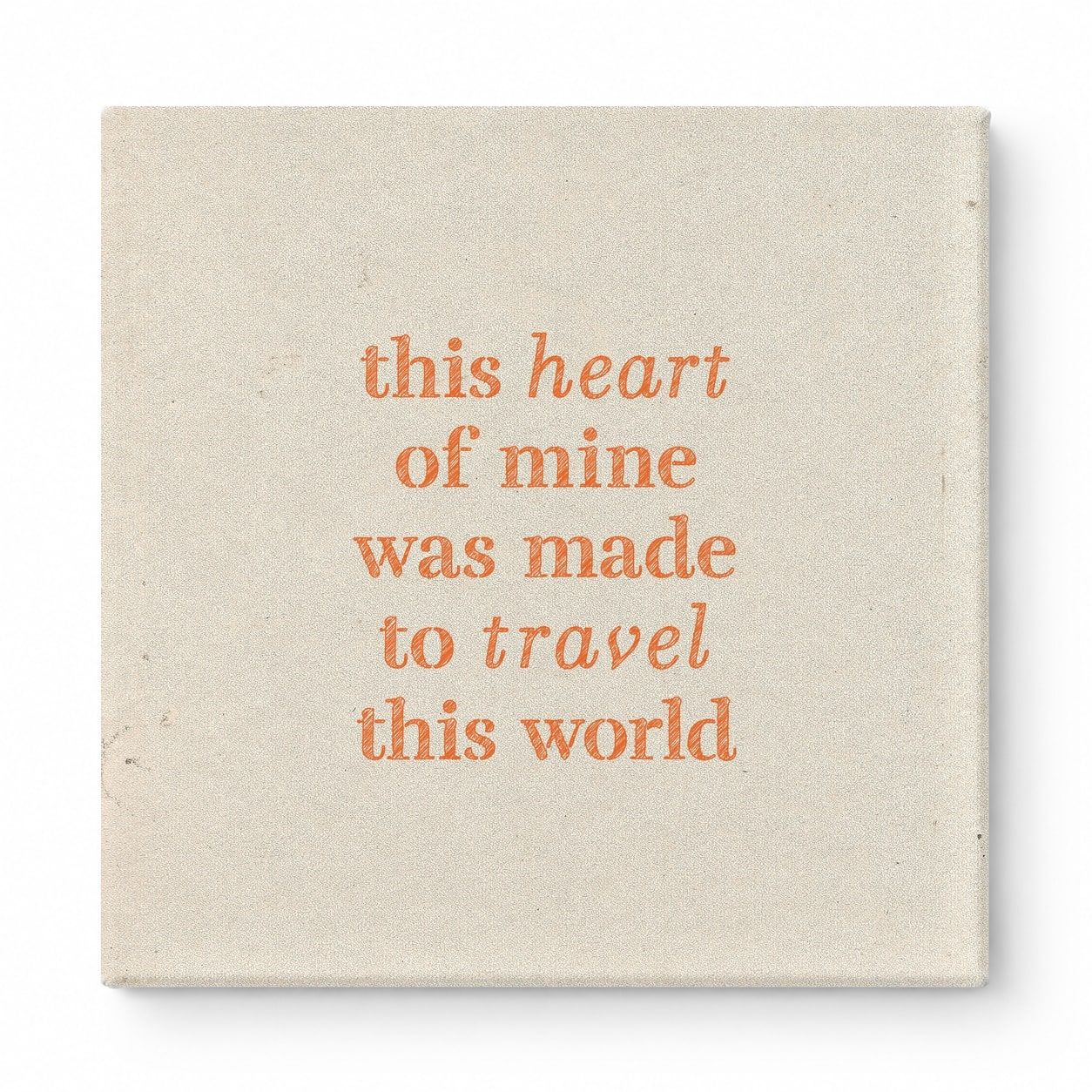 This Heart of Mine Was Made to Travel This World — Geometric Low-Poly