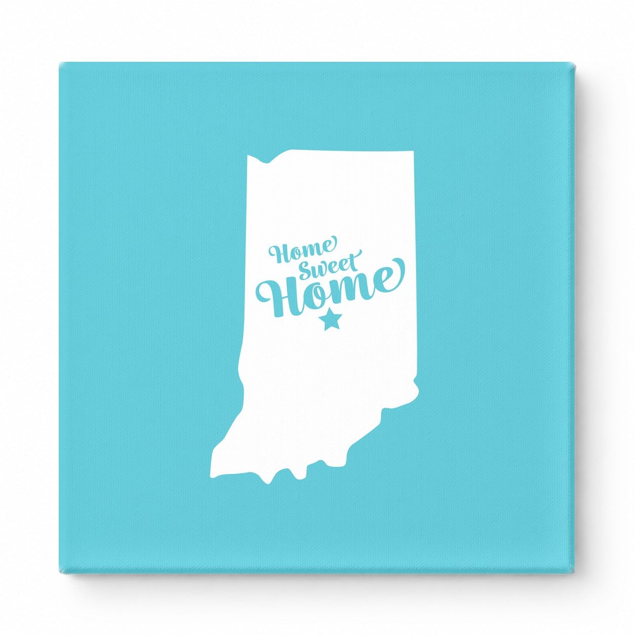 Home Sweet Indianapolis — Indiana State Silhouette