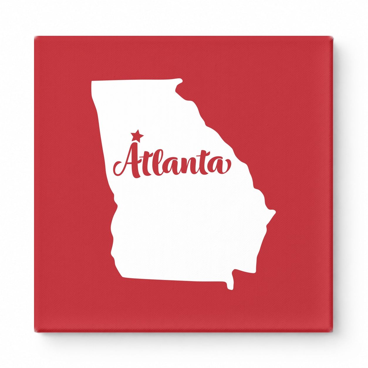 Home Sweet Atlanta — Georgia State Silhouette