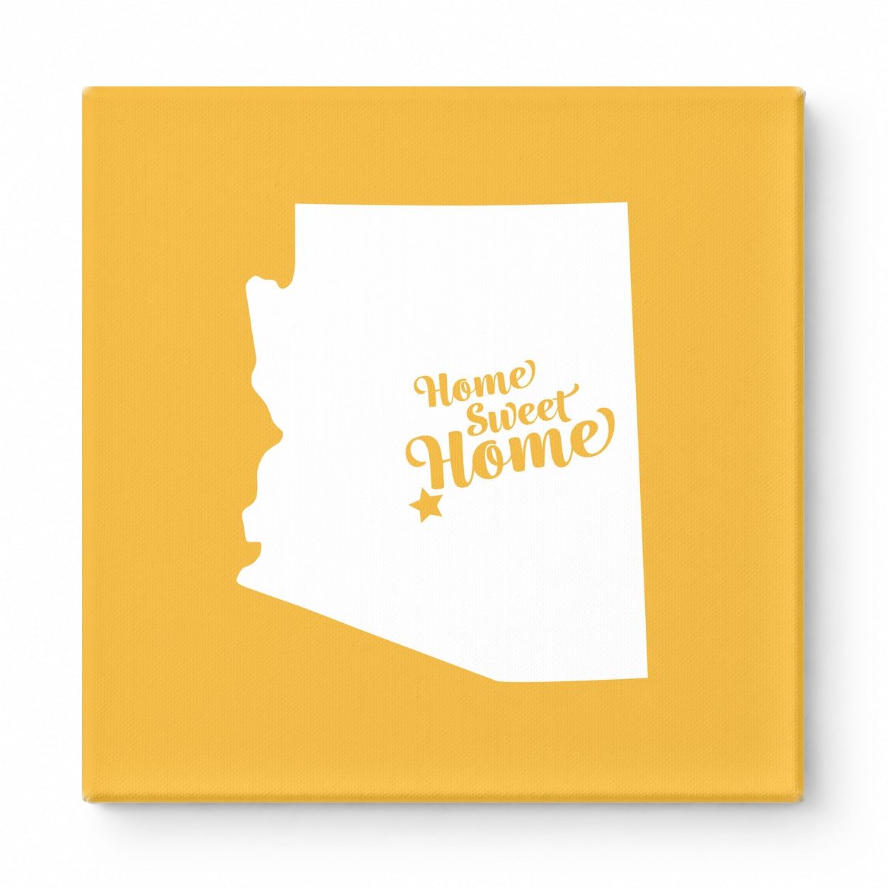 Home Sweet Flagstaff — Arizona State Silhouette