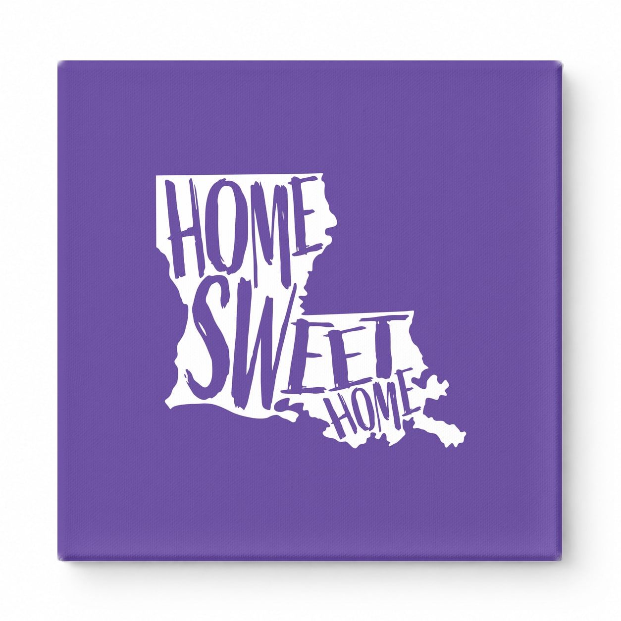 HOME SWEET HOME — Louisiana State Silhouette