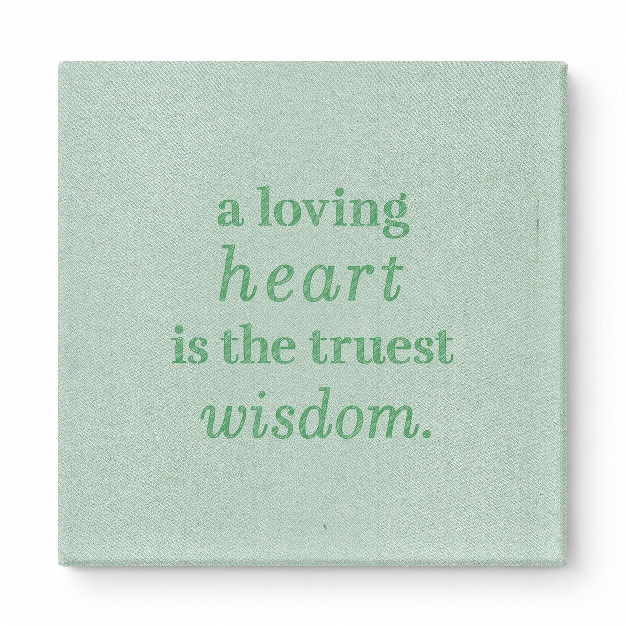 A Loving Heart Is the Truest Wisdom — Geometric Low-Poly
