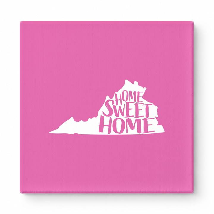 HOME SWEET HOME — Virginia State Silhouette