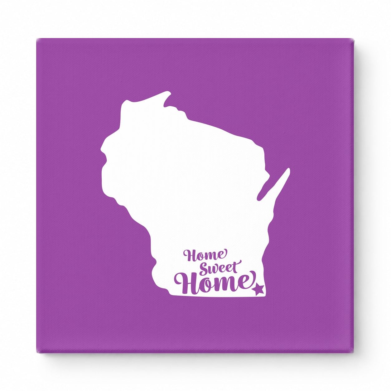 Home Sweet Milwaukee — Wisconsin State Silhouette