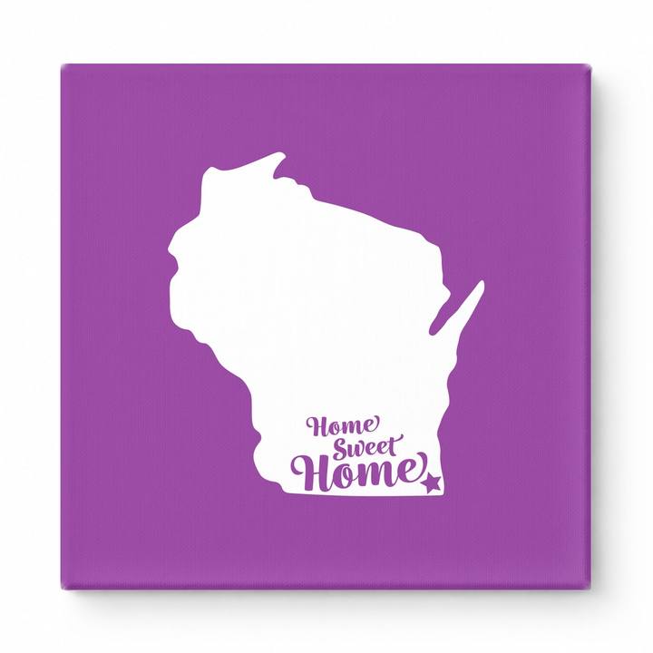 Home Sweet Milwaukee — Wisconsin State Silhouette