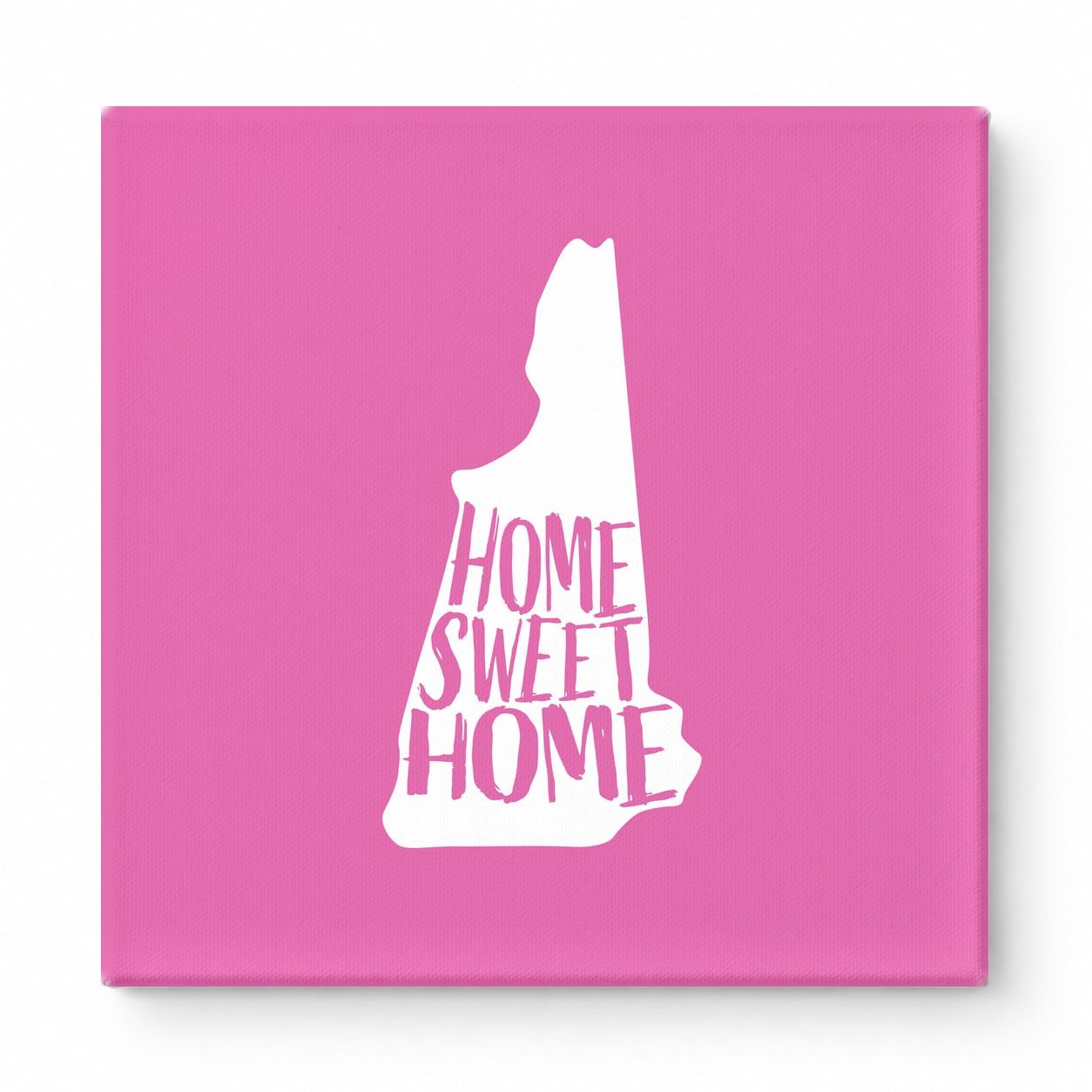 HOME SWEET HOME — New Hampshire State Silhouette