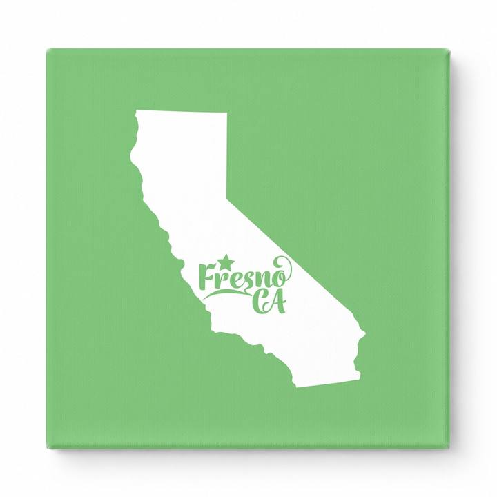Home Sweet Fresno — California State Silhouette