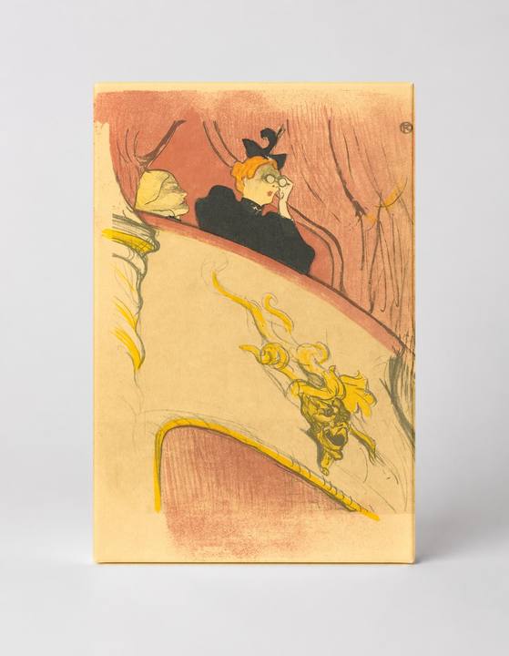 La Loge au Mascaron Doré 1894 - Belle Époque Vintage Poster Wall Art
