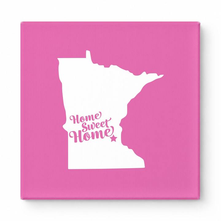 Home Sweet Minneapolis — Minnesota State Silhouette