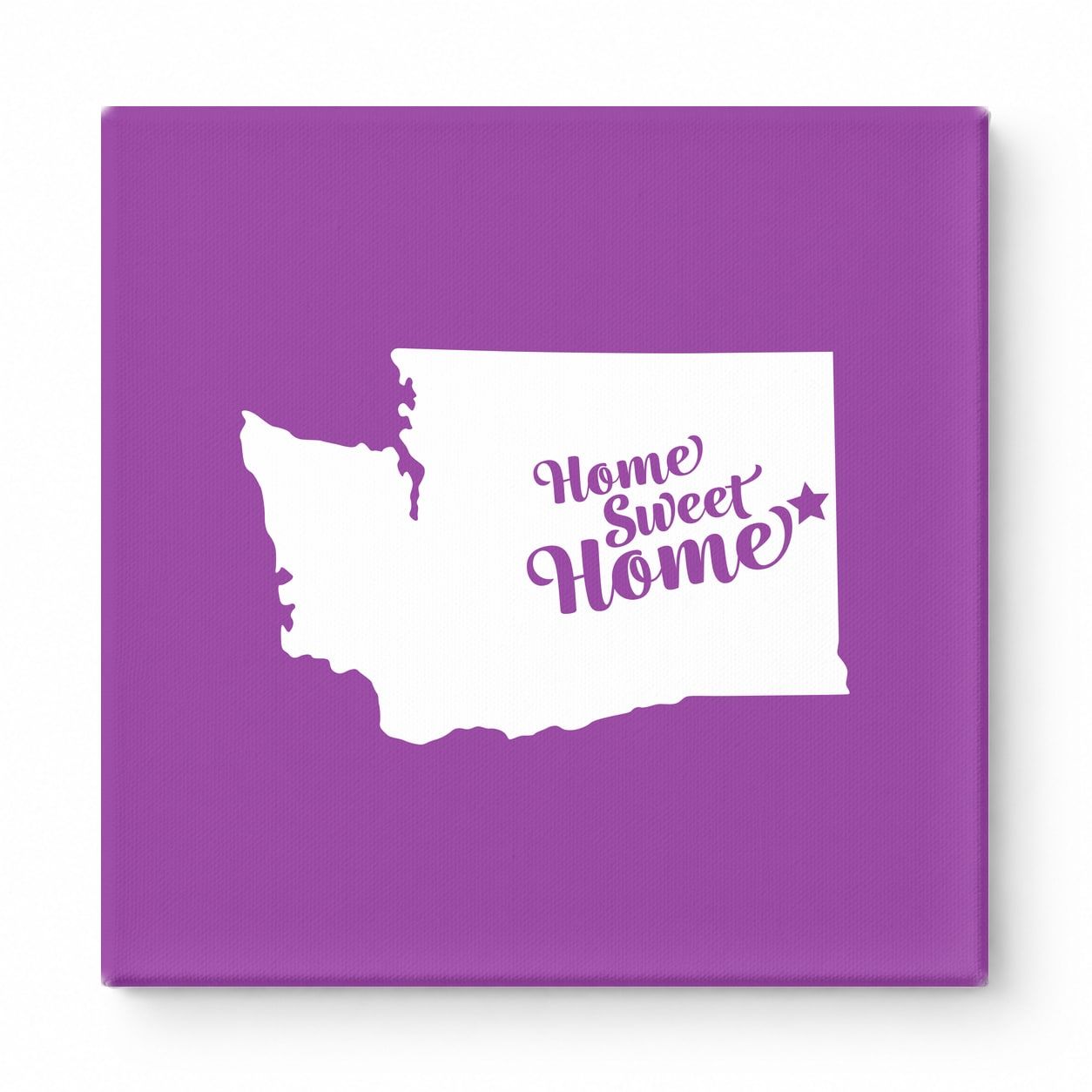 Home Sweet Seattle — Washington State Silhouette