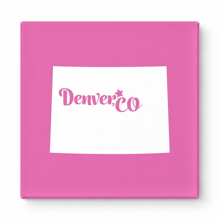 Home Sweet Denver — Colorado State Silhouette