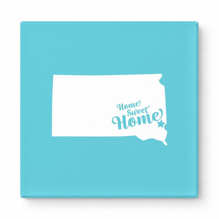 Home Sweet Sioux Falls — South Dakota State Silhouette