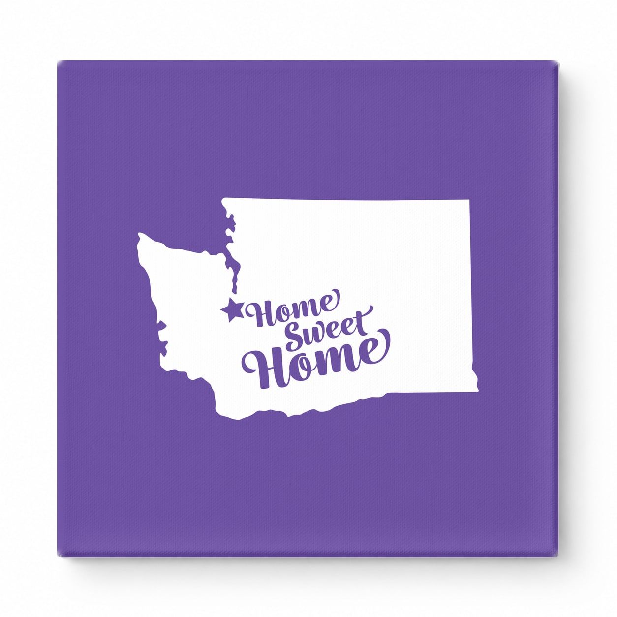 Home Sweet Yakima — Washington State Silhouette