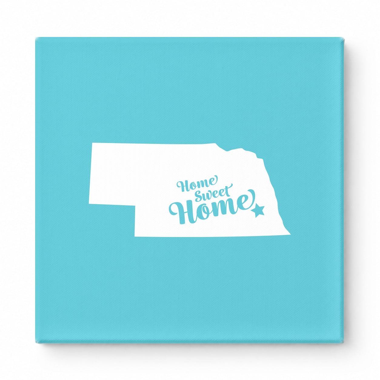 Home Sweet Lincoln — Nebraska State Silhouette