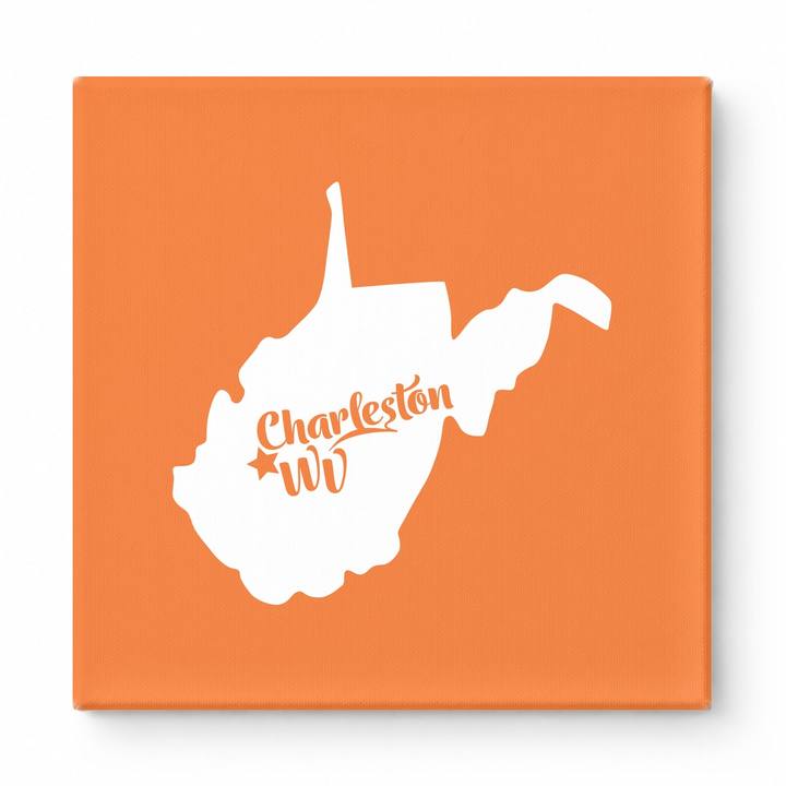 Home Sweet Charleston — West Virginia State Silhouette