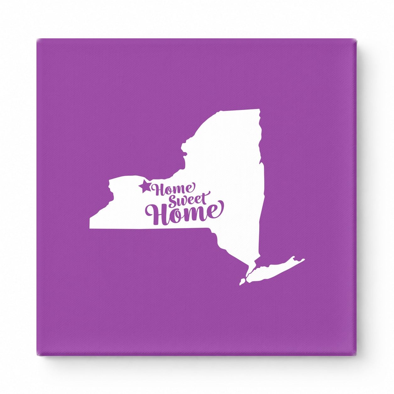 Home Sweet New York — New York State Silhouette