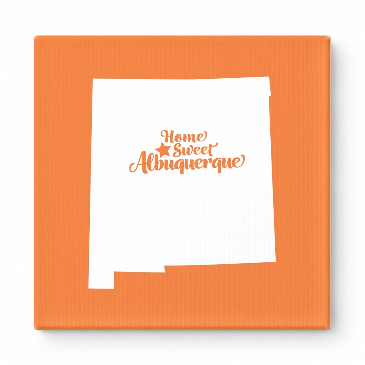 Home Sweet Albuquerque — New Mexico State Silhouette